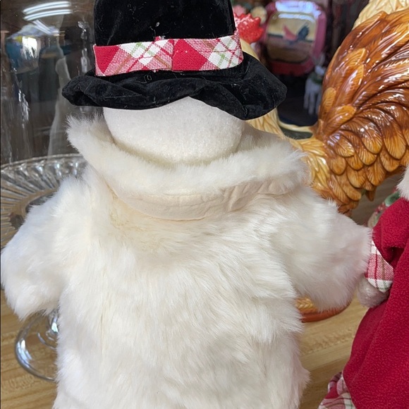 Snowman Couple Christmas Carolers Holiday Decor❤️❤️ - Picture 13 of 16